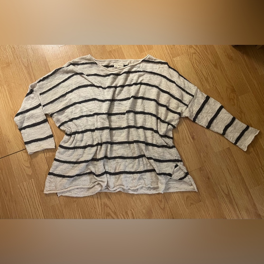 Lou & Grey (Loft) Oversized Striped Sweater